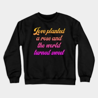 Valentines day Crewneck Sweatshirt